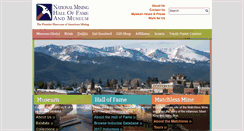 Desktop Screenshot of mininghalloffame.org